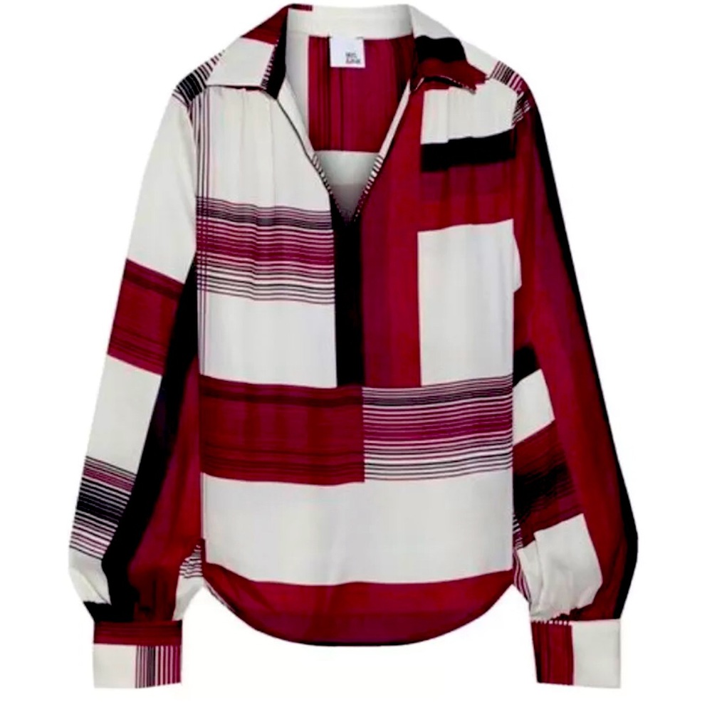 Iris & Ink Filippa Printed blouse